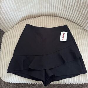 Black Zara Skort